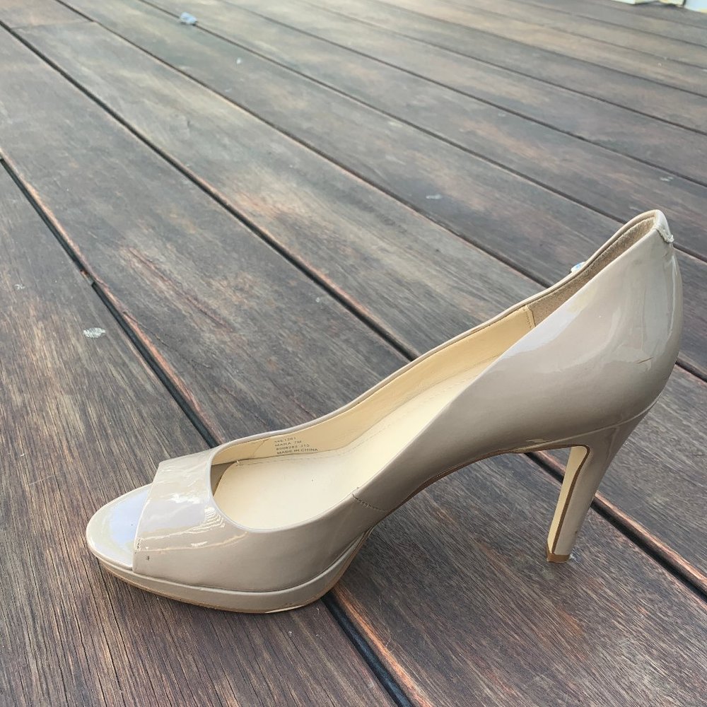 Calvin Klein Tan/Beige High Heel